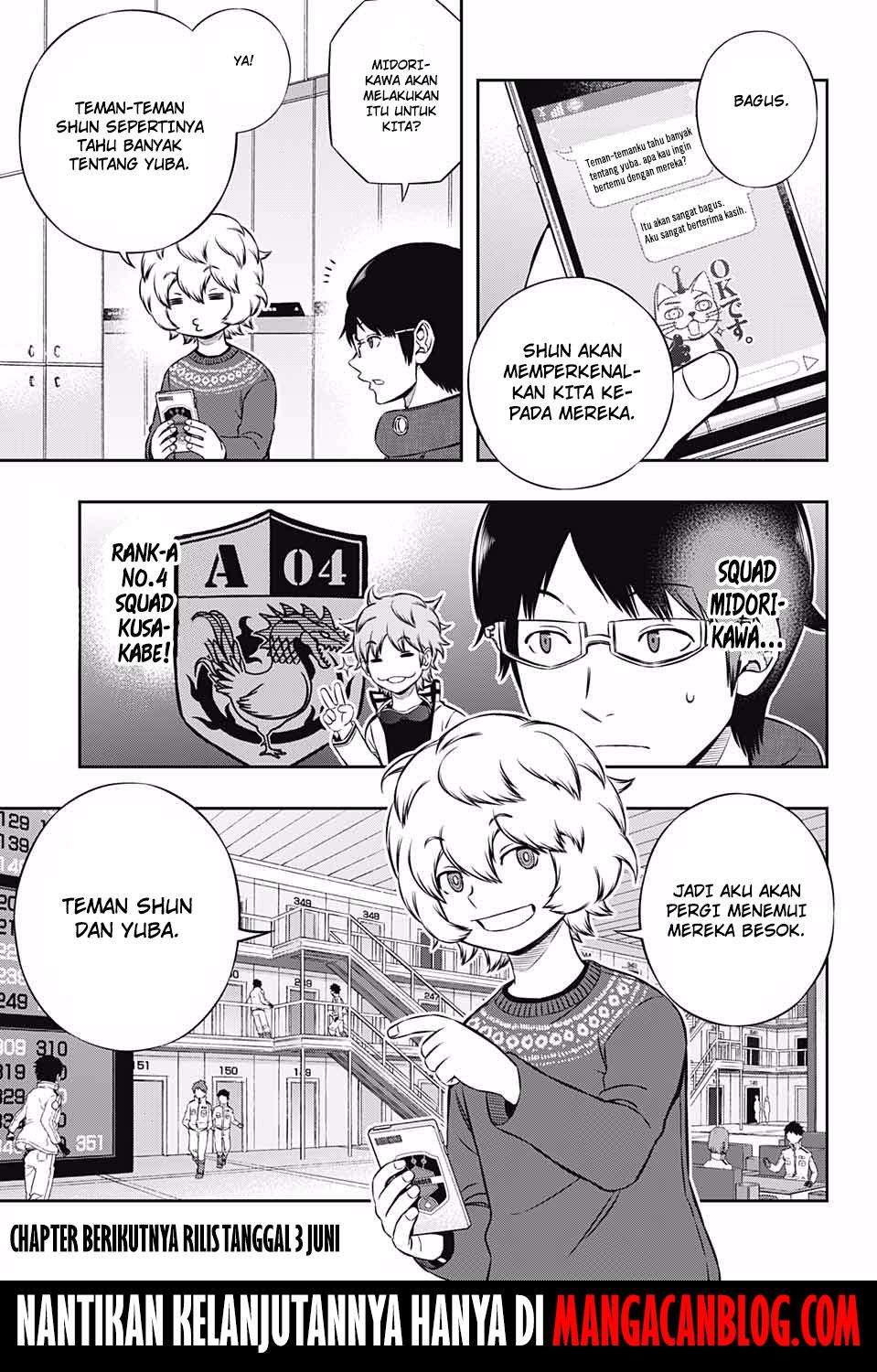World Trigger Chapter 179 - halaman 21