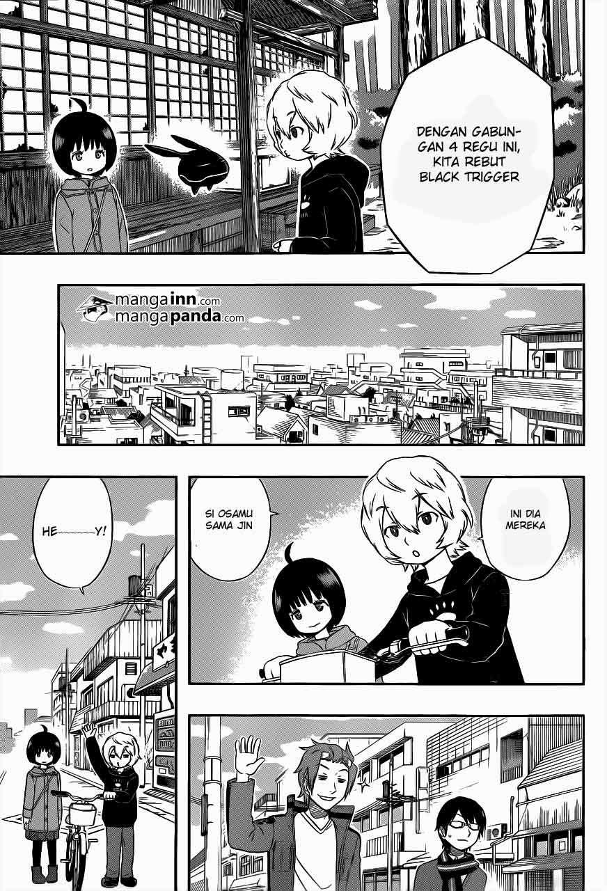 World Trigger Chapter 18 - halaman 18