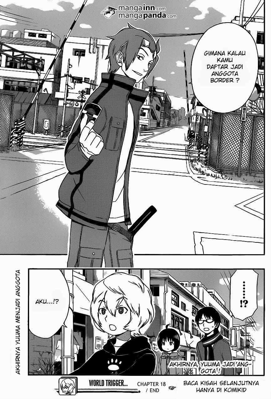 World Trigger Chapter 18 - halaman 20