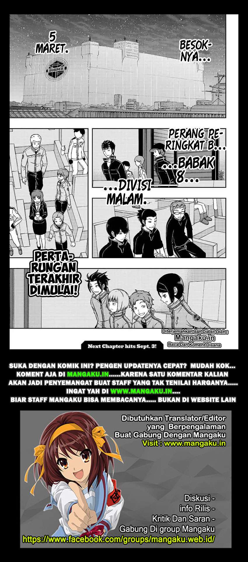 World Trigger Chapter 183 - halaman 14