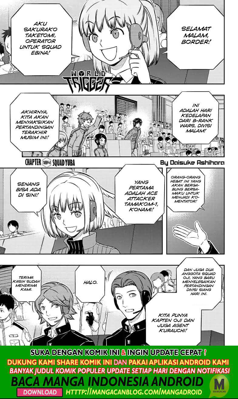 World Trigger Chapter 184 - halaman 1