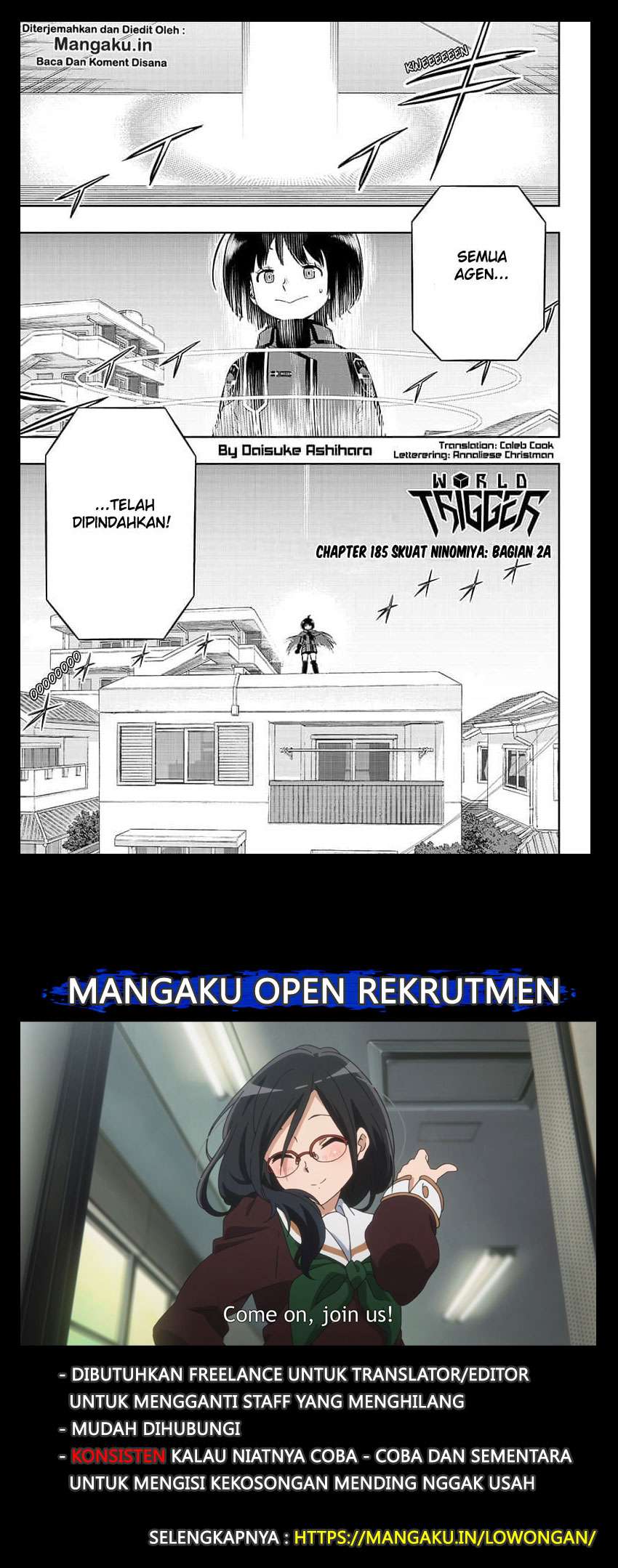 World Trigger Chapter 185 - halaman 2
