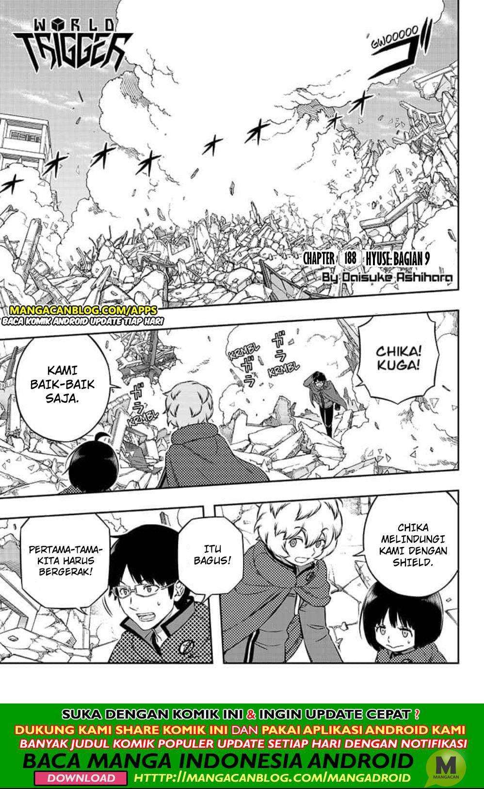 World Trigger Chapter 188 - halaman 1