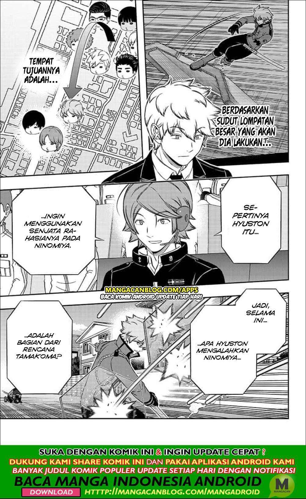 World Trigger Chapter 188 - halaman 21