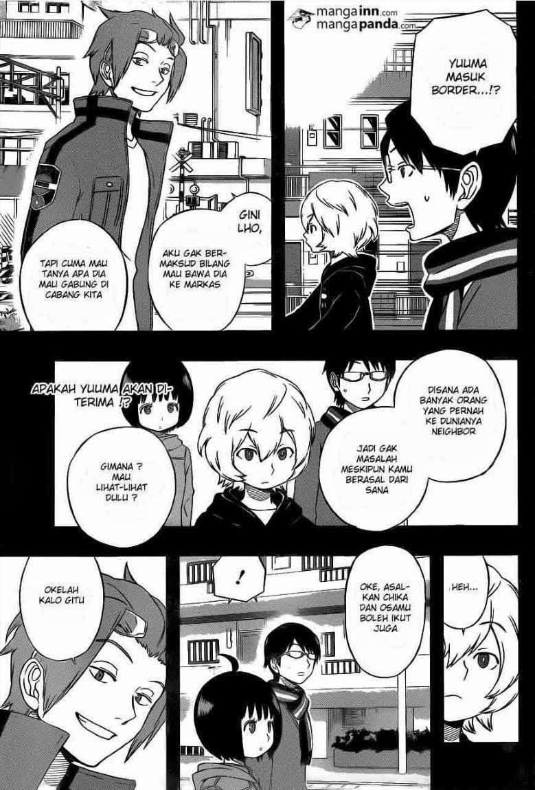 World Trigger Chapter 19 - halaman 3