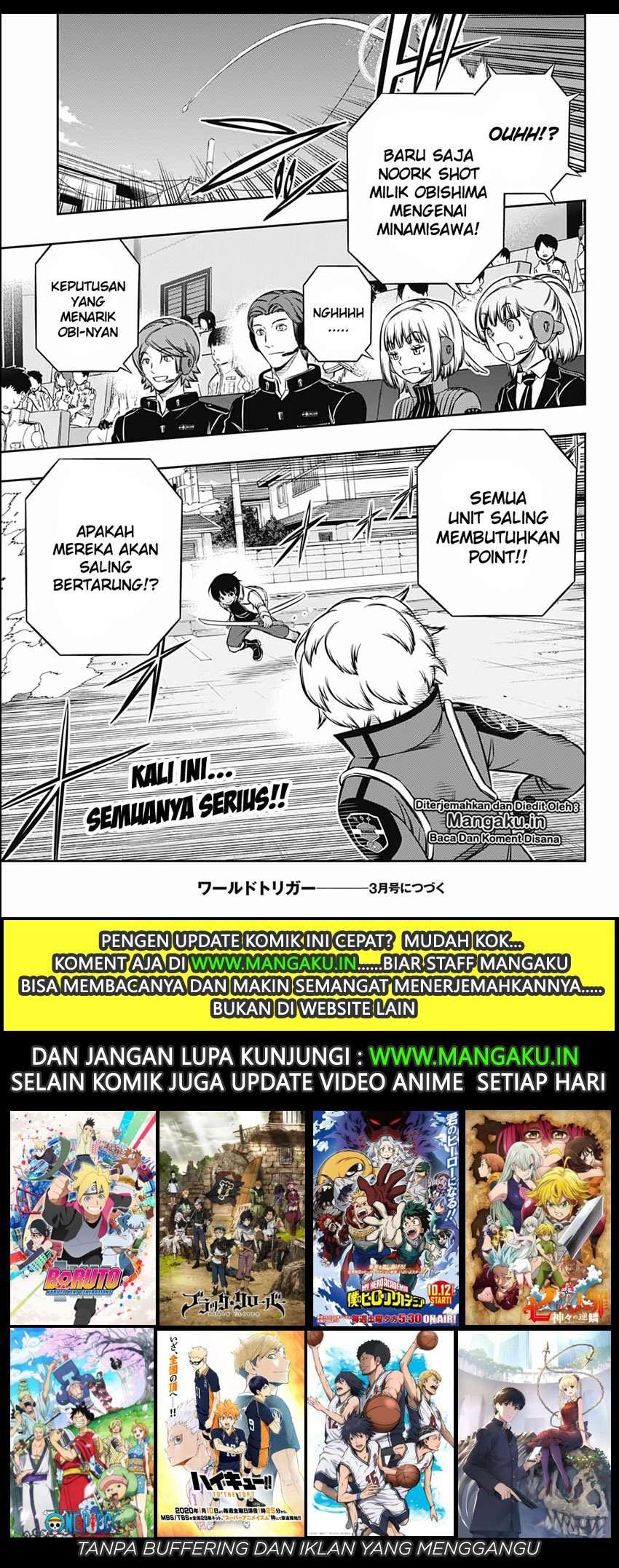 World Trigger Chapter 190 - halaman 25