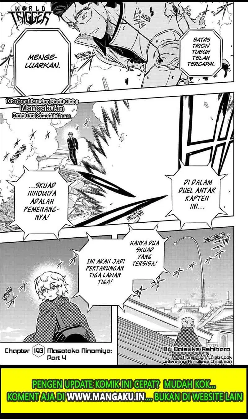 World Trigger Chapter 193 - halaman 2