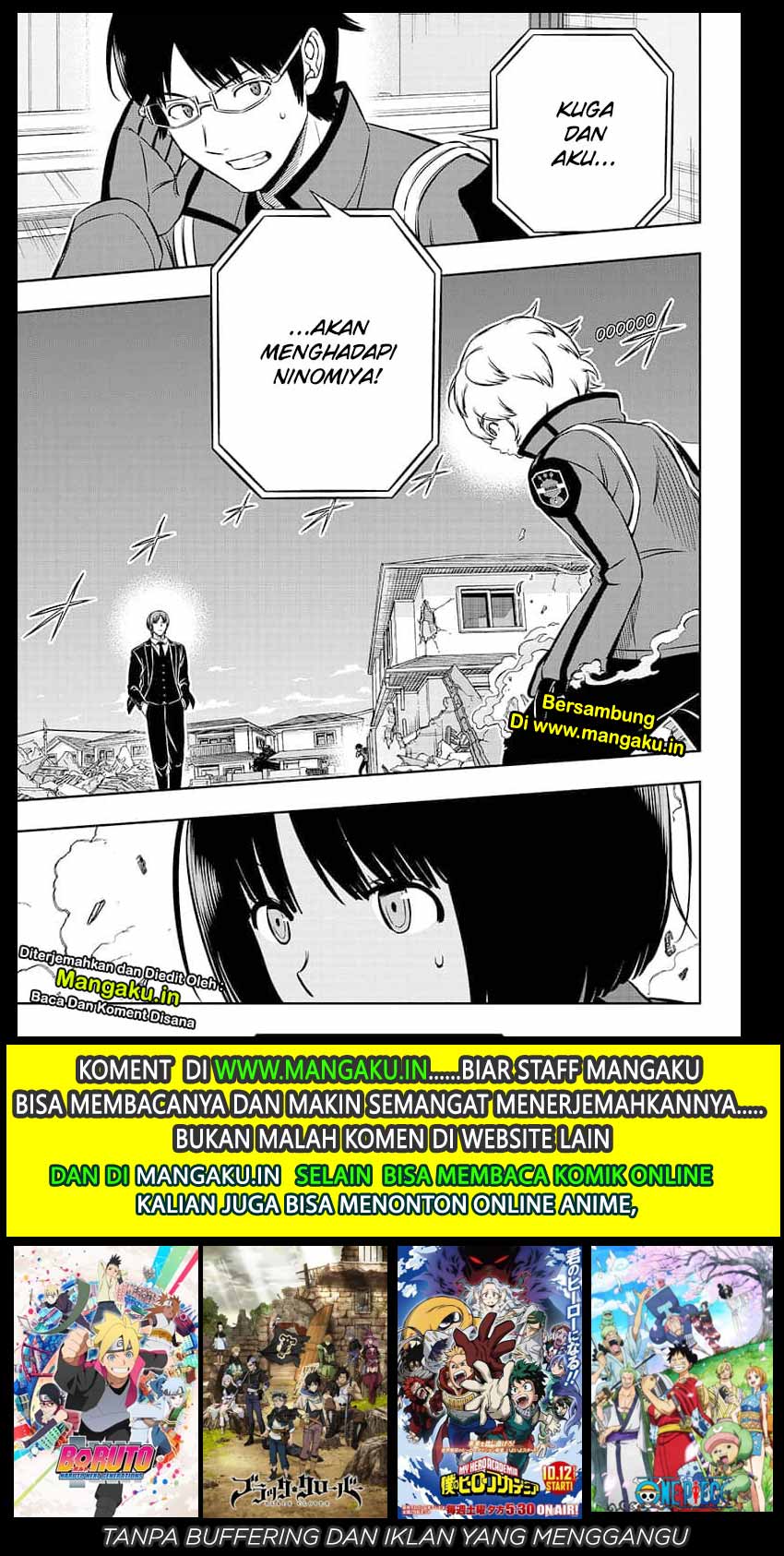 World Trigger Chapter 194 - halaman 22