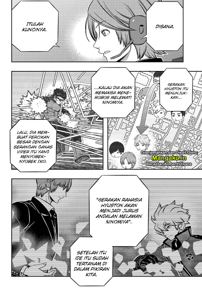 World Trigger Chapter 196 - halaman 12