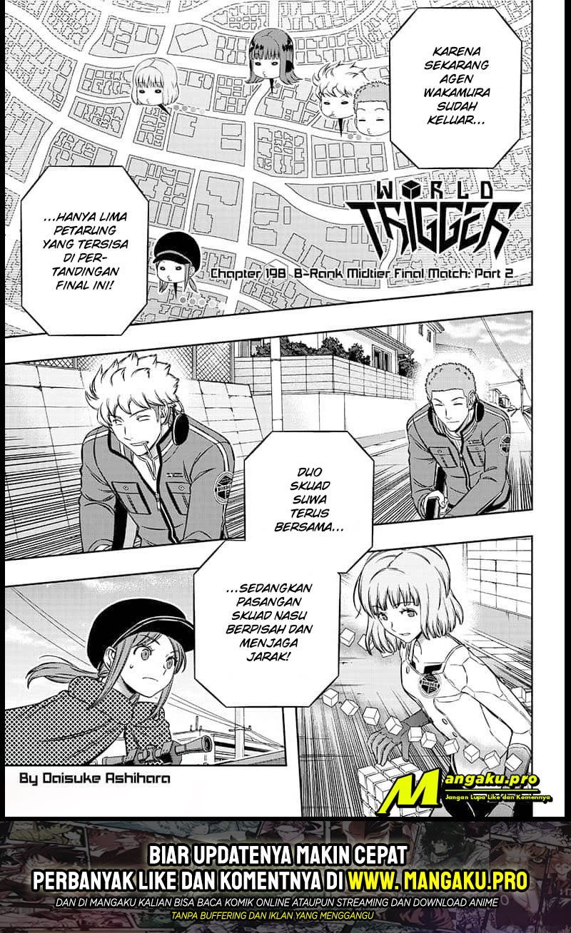 World Trigger Chapter 198 - halaman 2