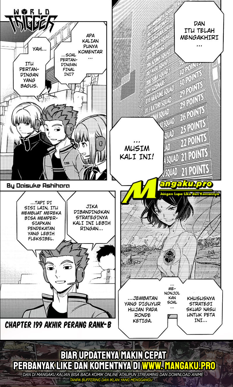 World Trigger Chapter 199 - halaman 2