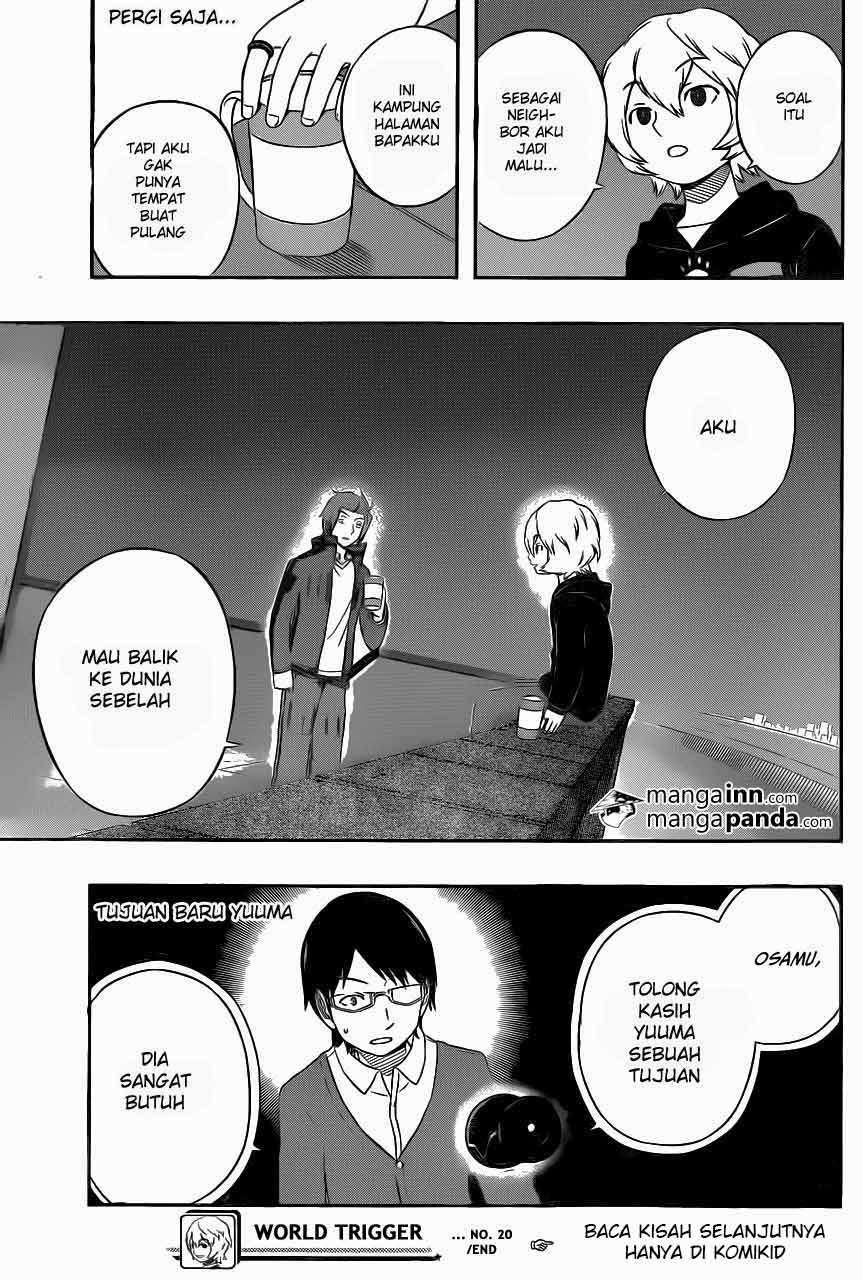 World Trigger Chapter 20 - halaman 20