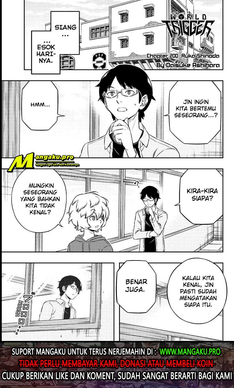 World Trigger Chapter 200 - halaman 2