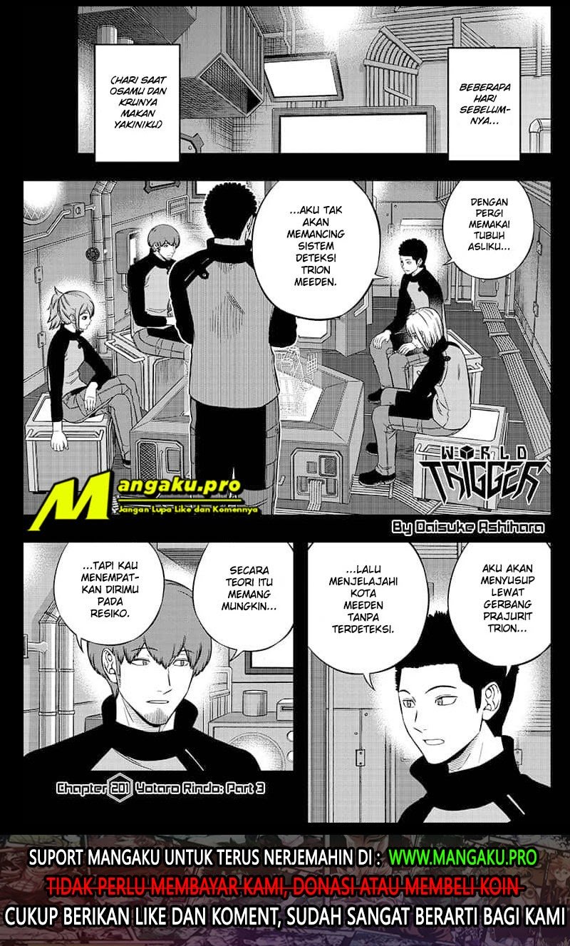 World Trigger Chapter 201 - halaman 2