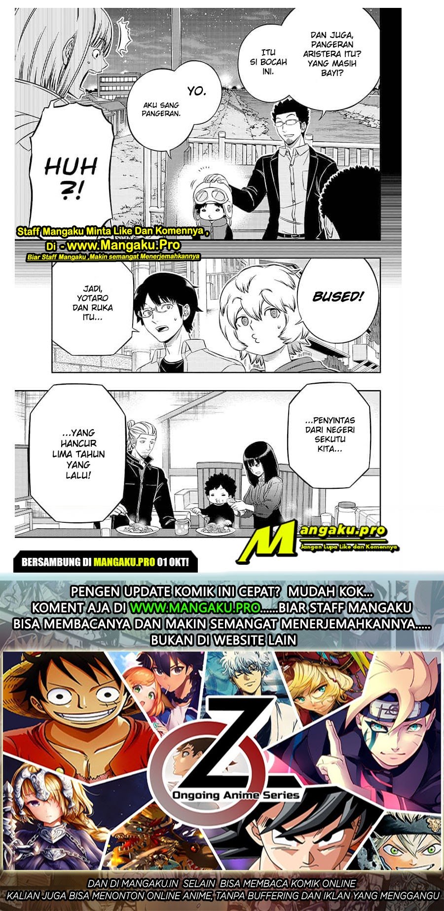 World Trigger Chapter 201 - halaman 24