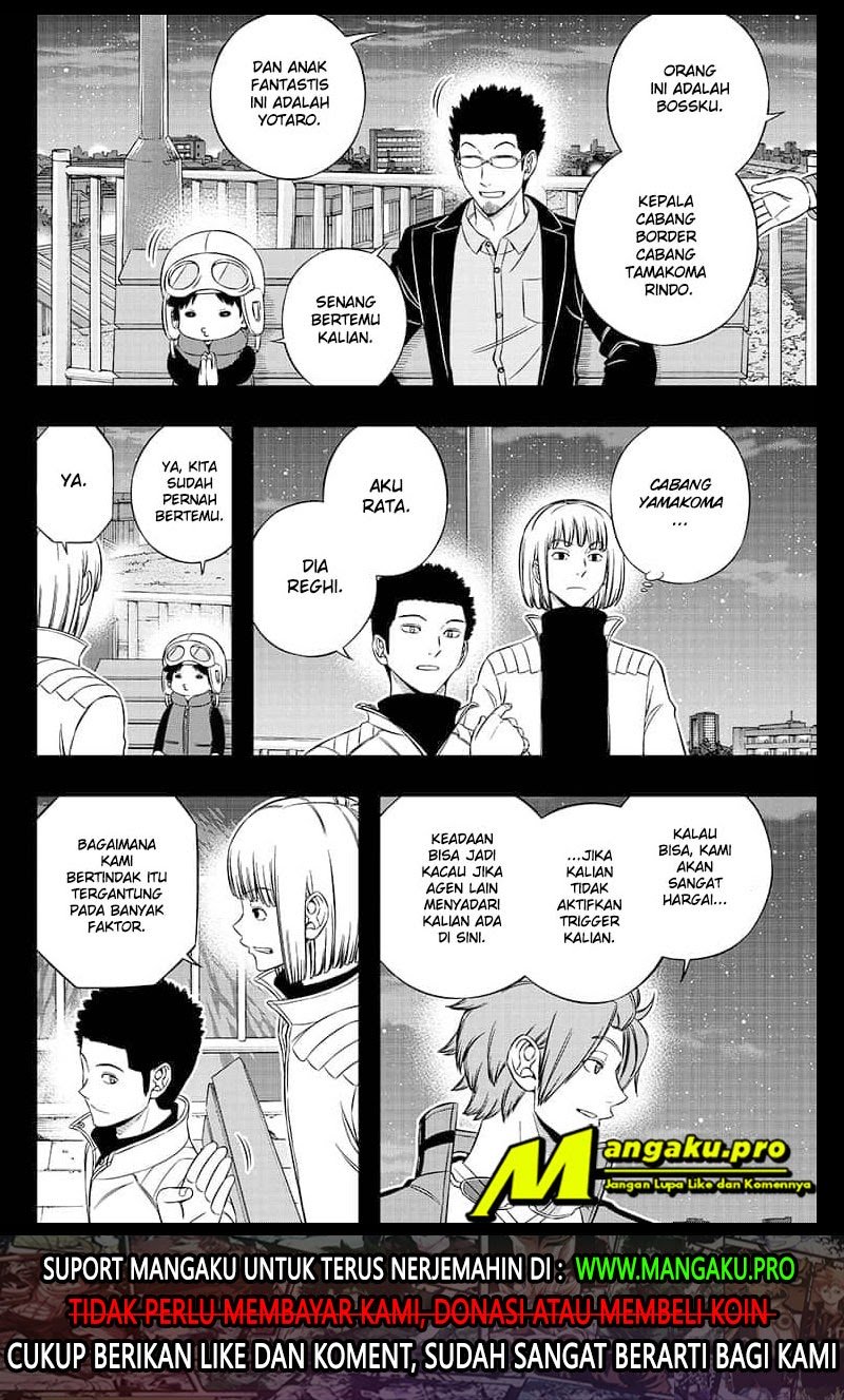 World Trigger Chapter 201 - halaman 9