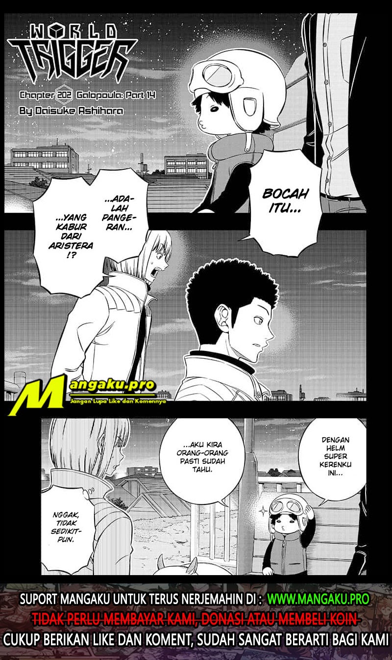 World Trigger Chapter 202 - halaman 2