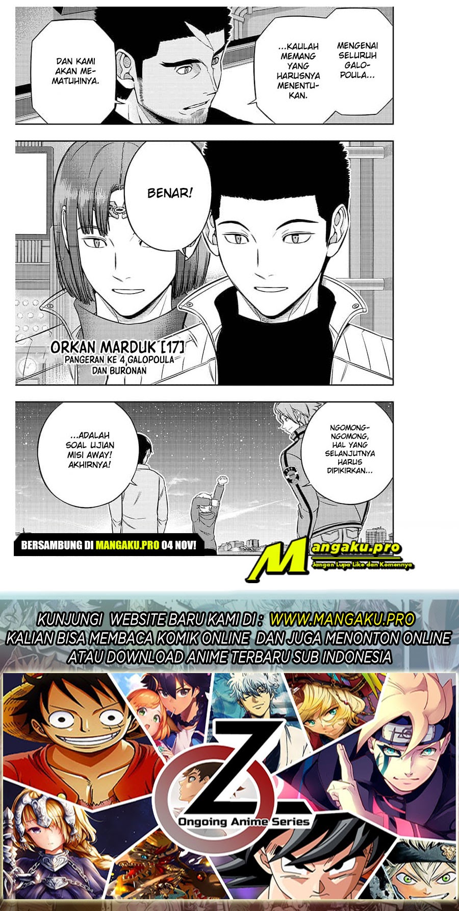 World Trigger Chapter 202 - halaman 24