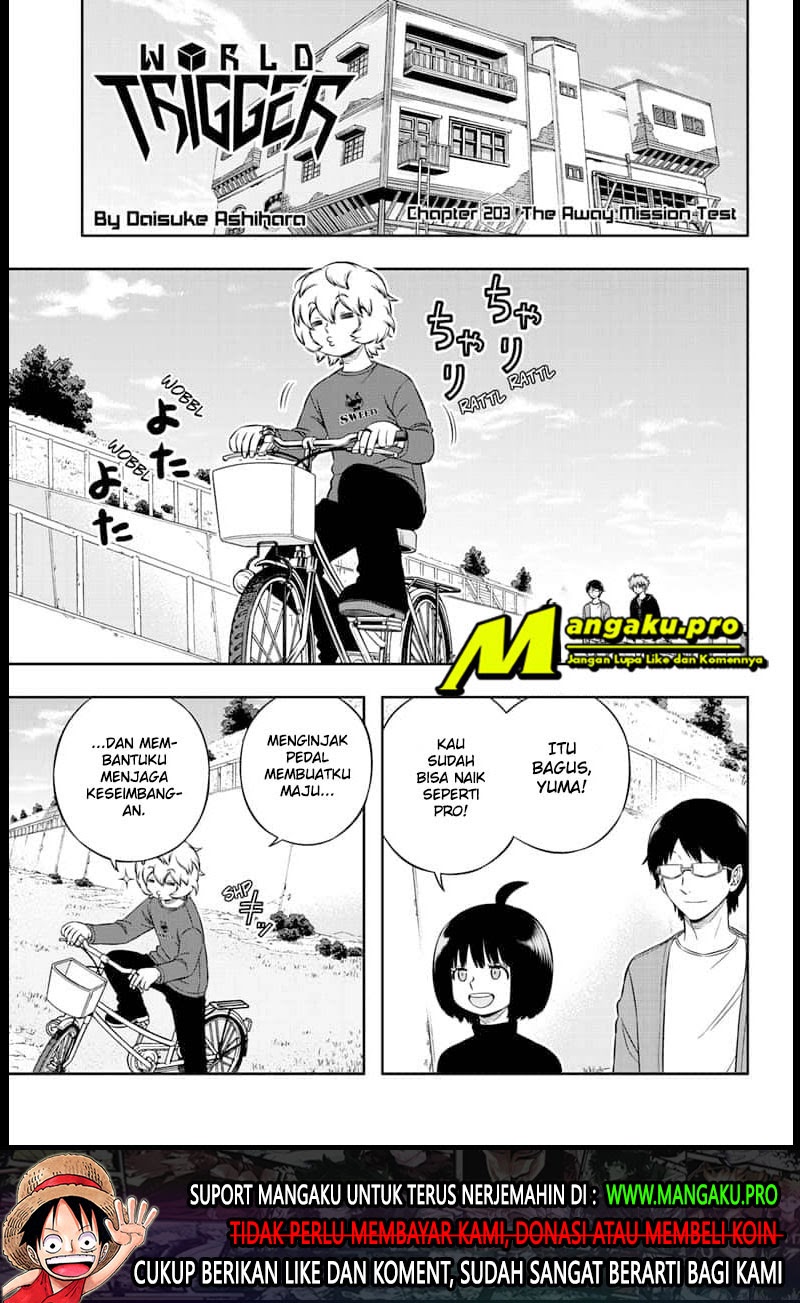 World Trigger Chapter 203 - halaman 2