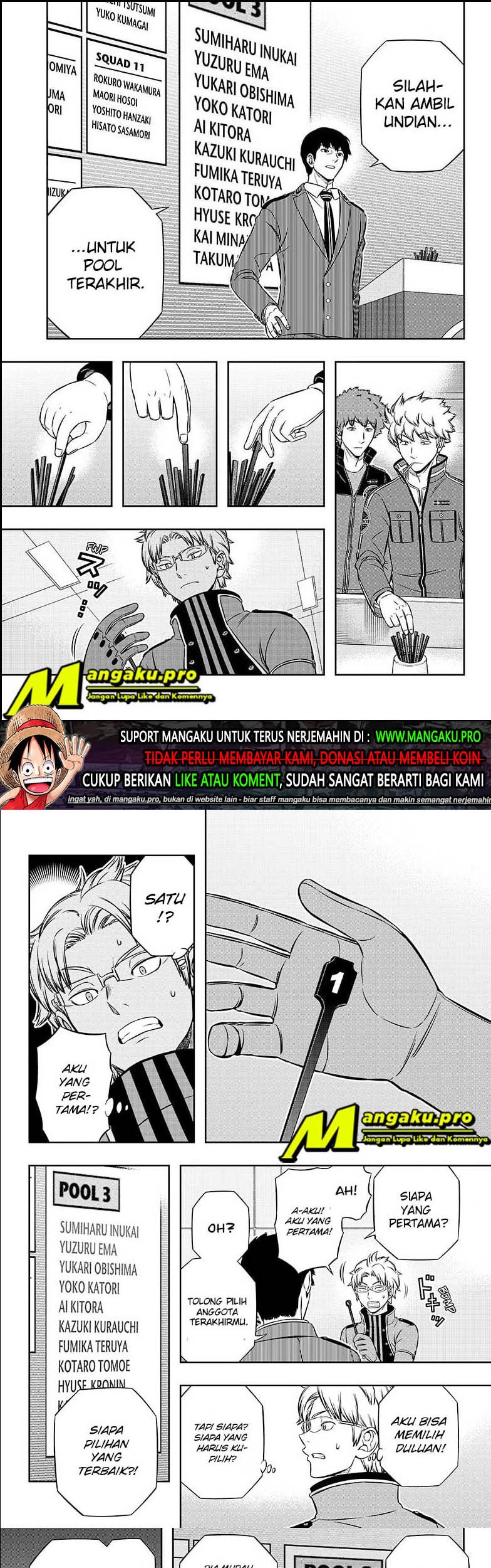 World Trigger Chapter 205 - halaman 3