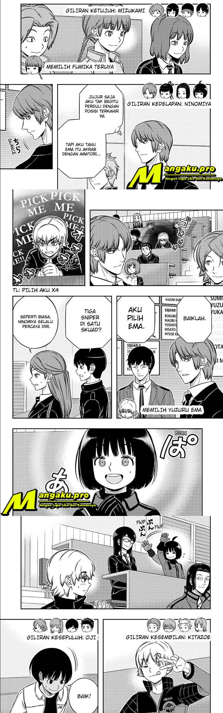 World Trigger Chapter 205 - halaman 6