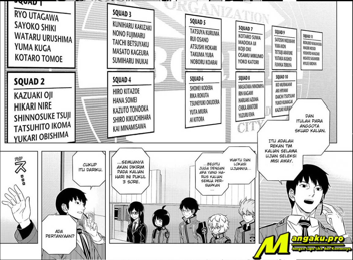 World Trigger Chapter 205 - halaman 8