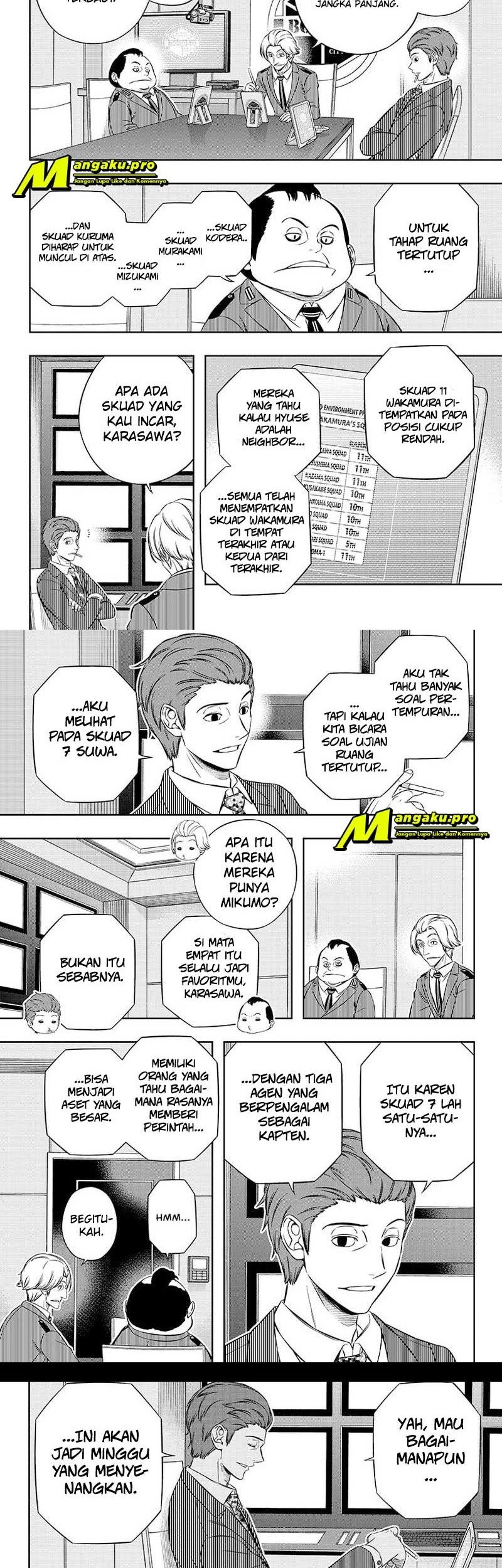 World Trigger Chapter 206 - halaman 14