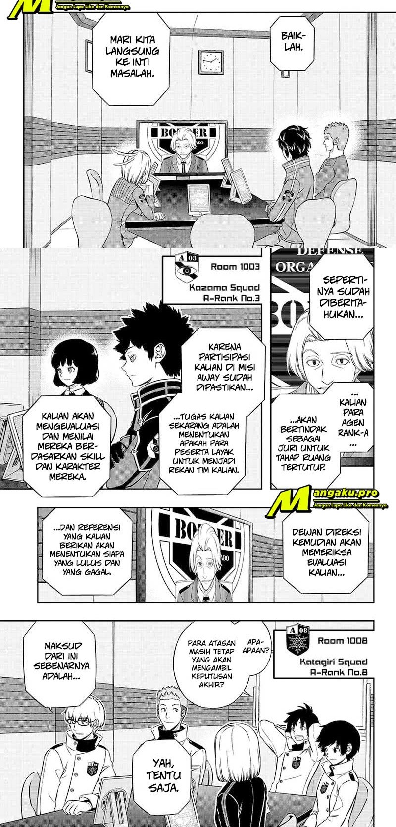 World Trigger Chapter 206 - halaman 3