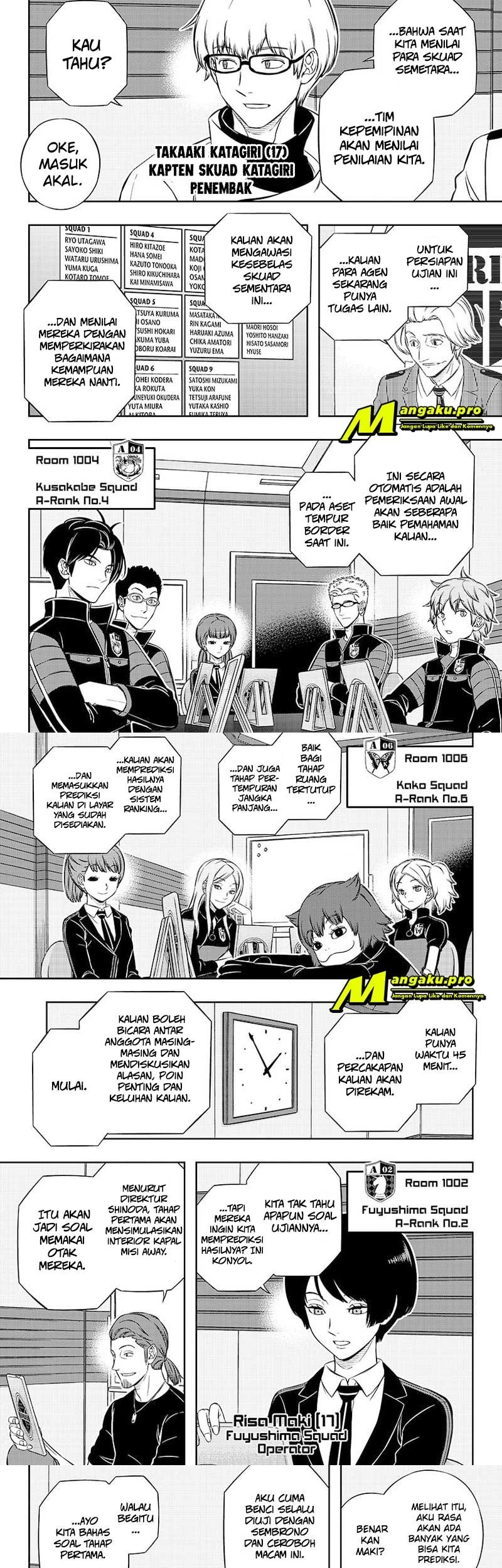 World Trigger Chapter 206 - halaman 4