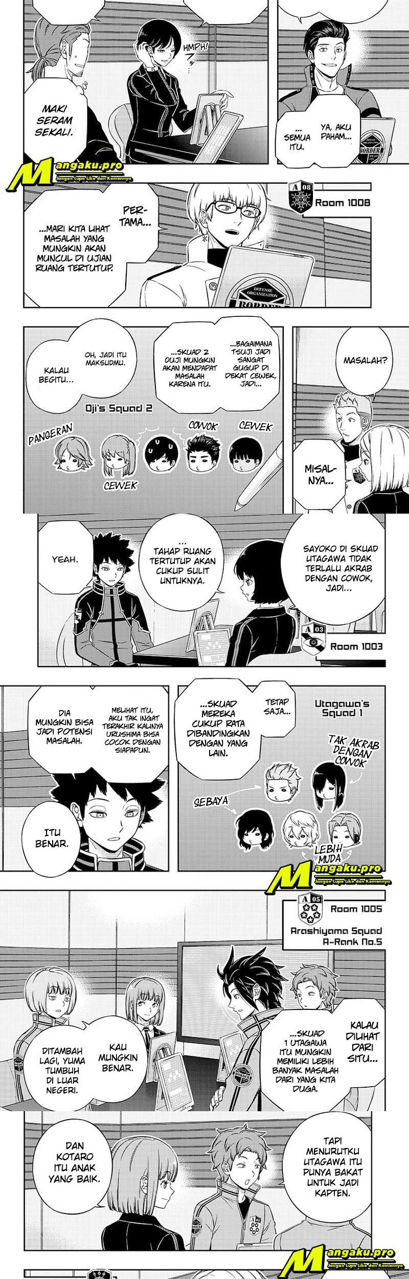 World Trigger Chapter 206 - halaman 5