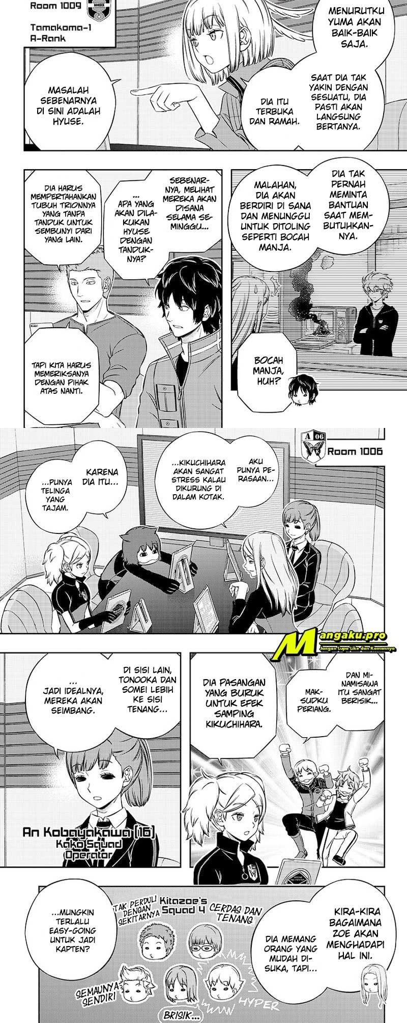 World Trigger Chapter 206 - halaman 6