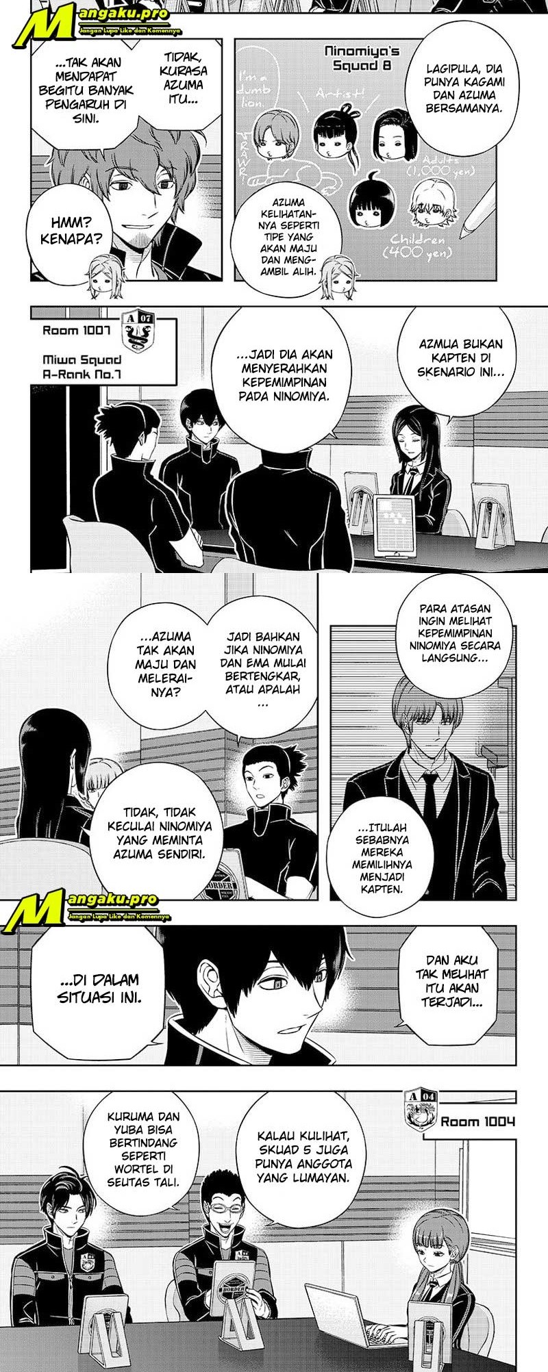 World Trigger Chapter 206 - halaman 9