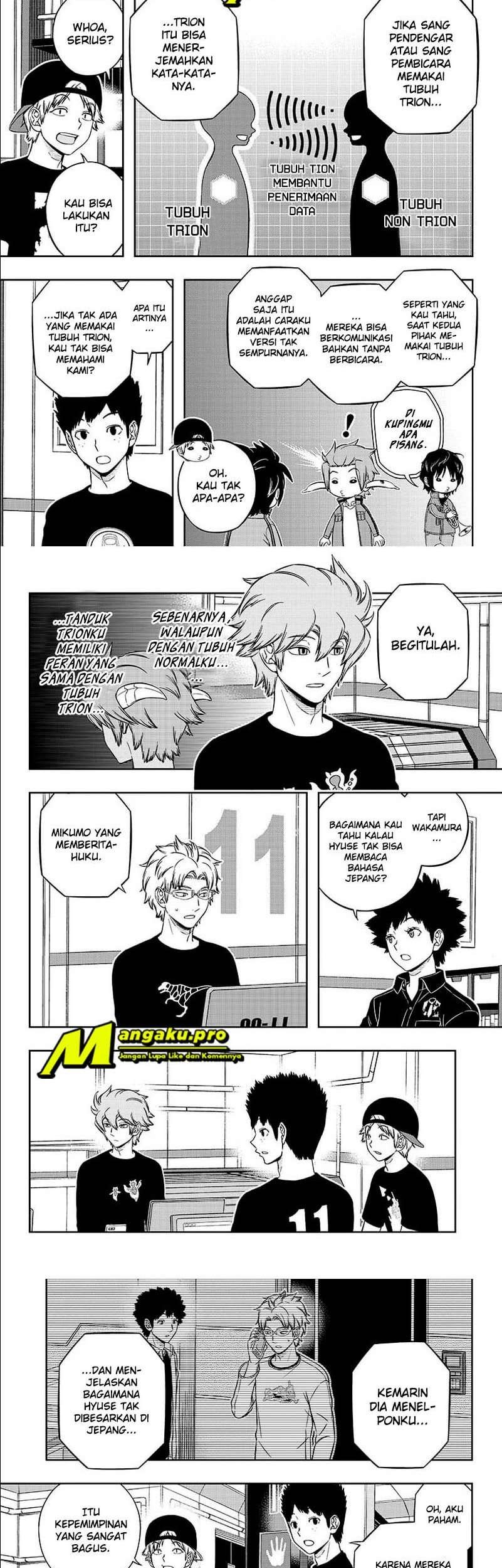 World Trigger Chapter 207.2 - halaman 9