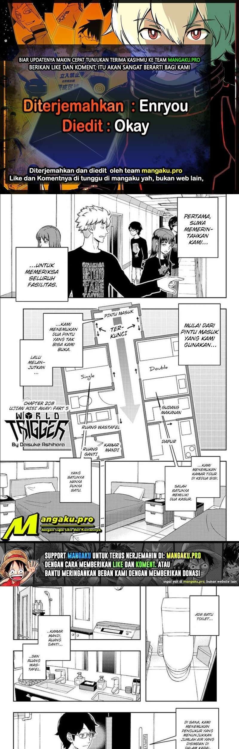 World Trigger Chapter 208 - halaman 1
