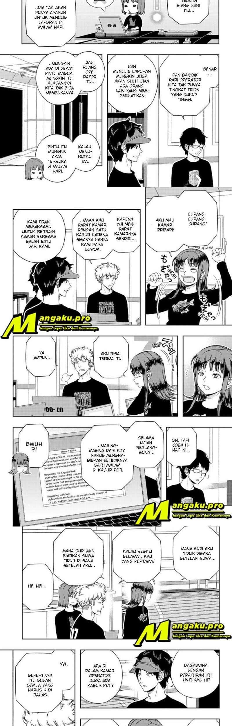 World Trigger Chapter 208 - halaman 11