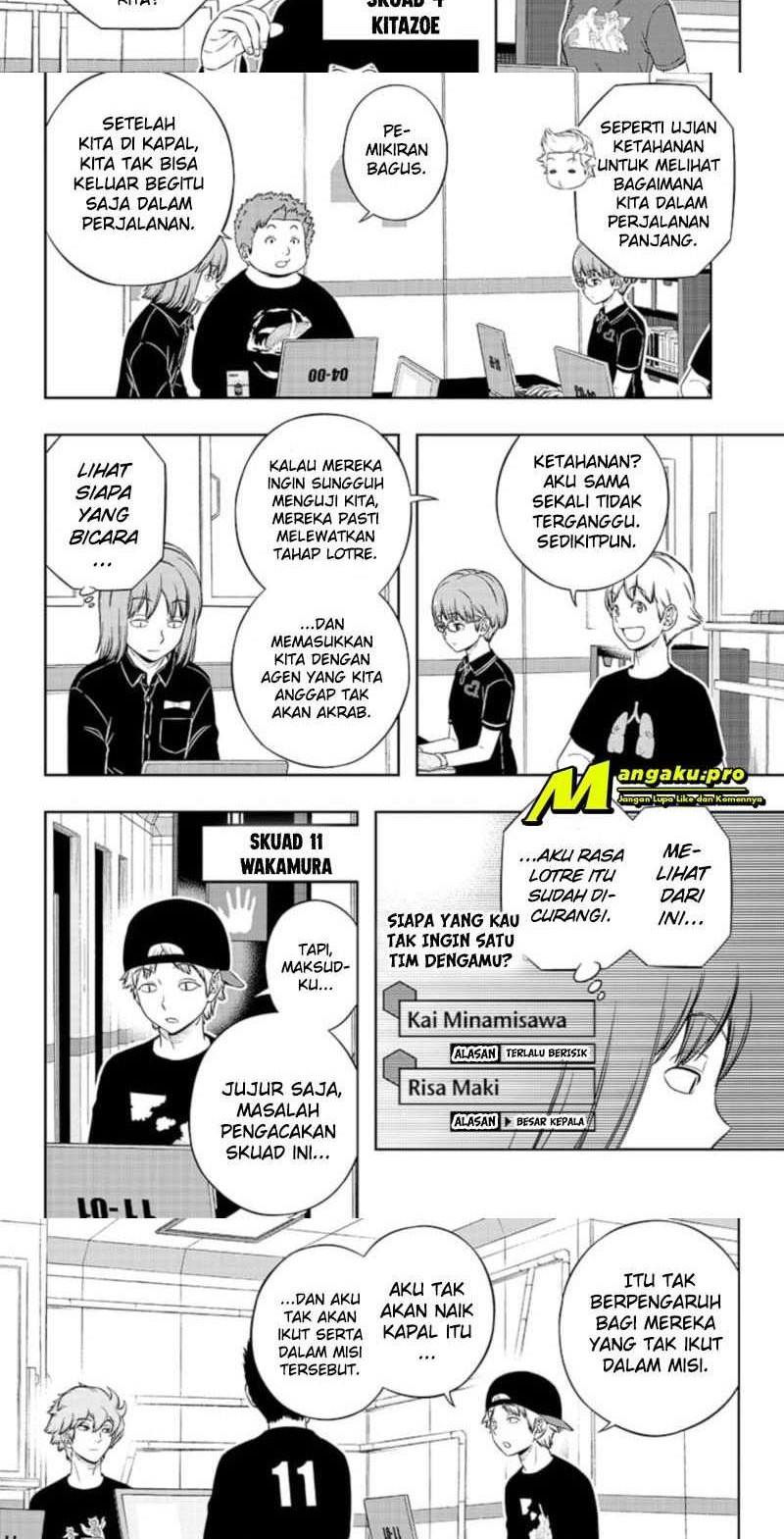 World Trigger Chapter 209 - halaman 4