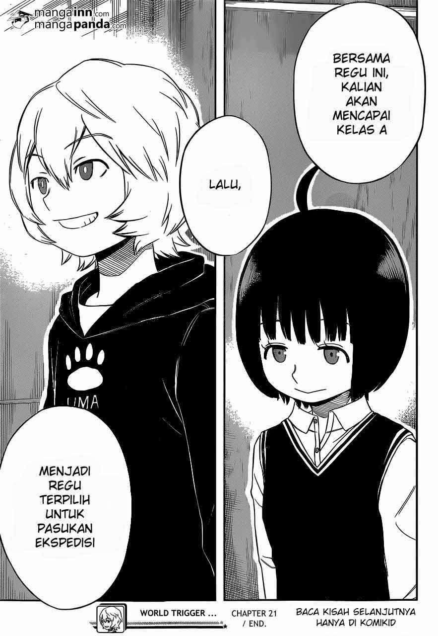 World Trigger Chapter 21 - halaman 20