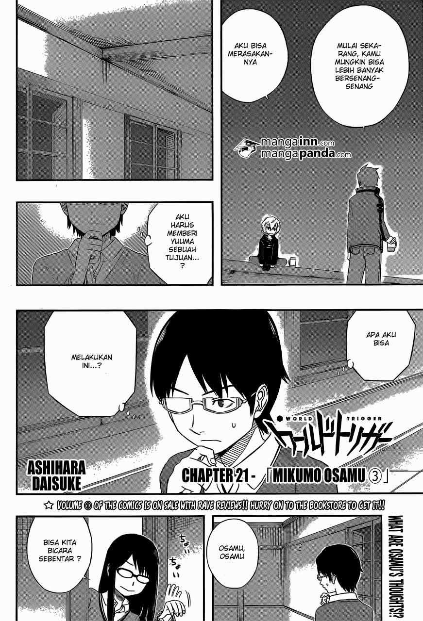 World Trigger Chapter 21 - halaman 3