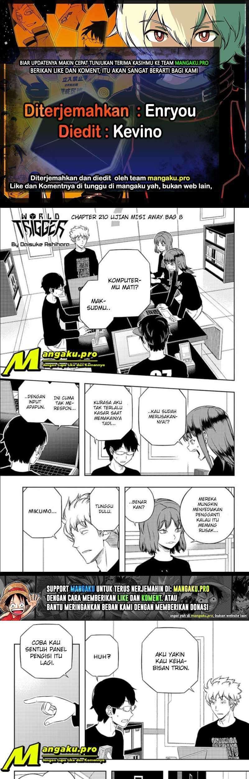 World Trigger Chapter 210 - halaman 1