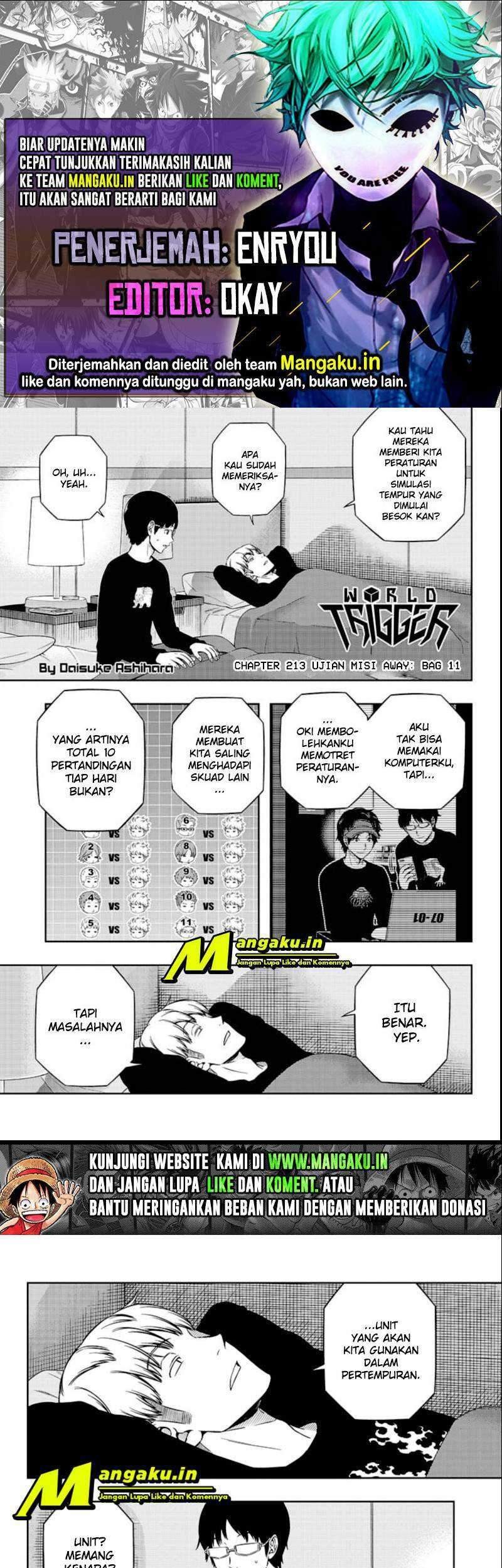World Trigger Chapter 213 - halaman 1