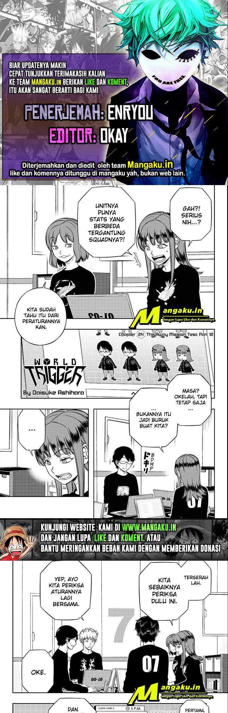 World Trigger Chapter 214 - halaman 1