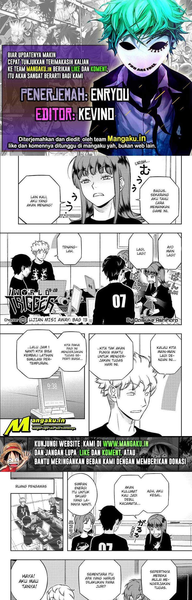 World Trigger Chapter 215 - halaman 1