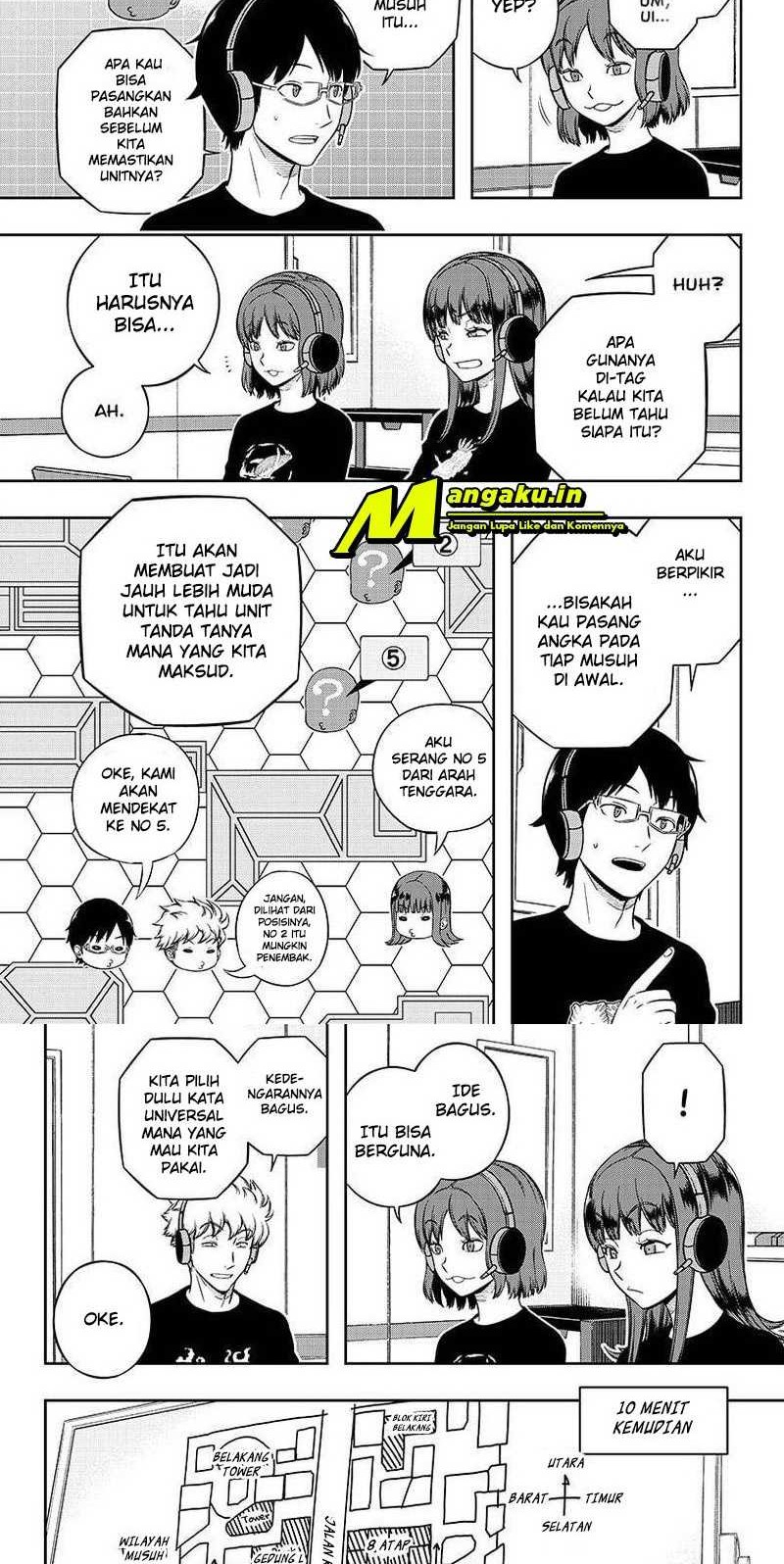 World Trigger Chapter 217 - halaman 8