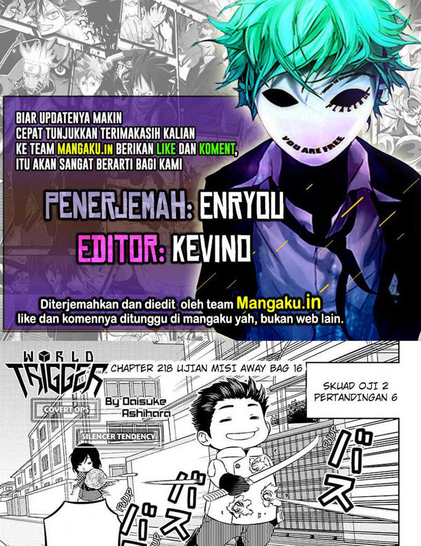 World Trigger Chapter 218 - halaman 1