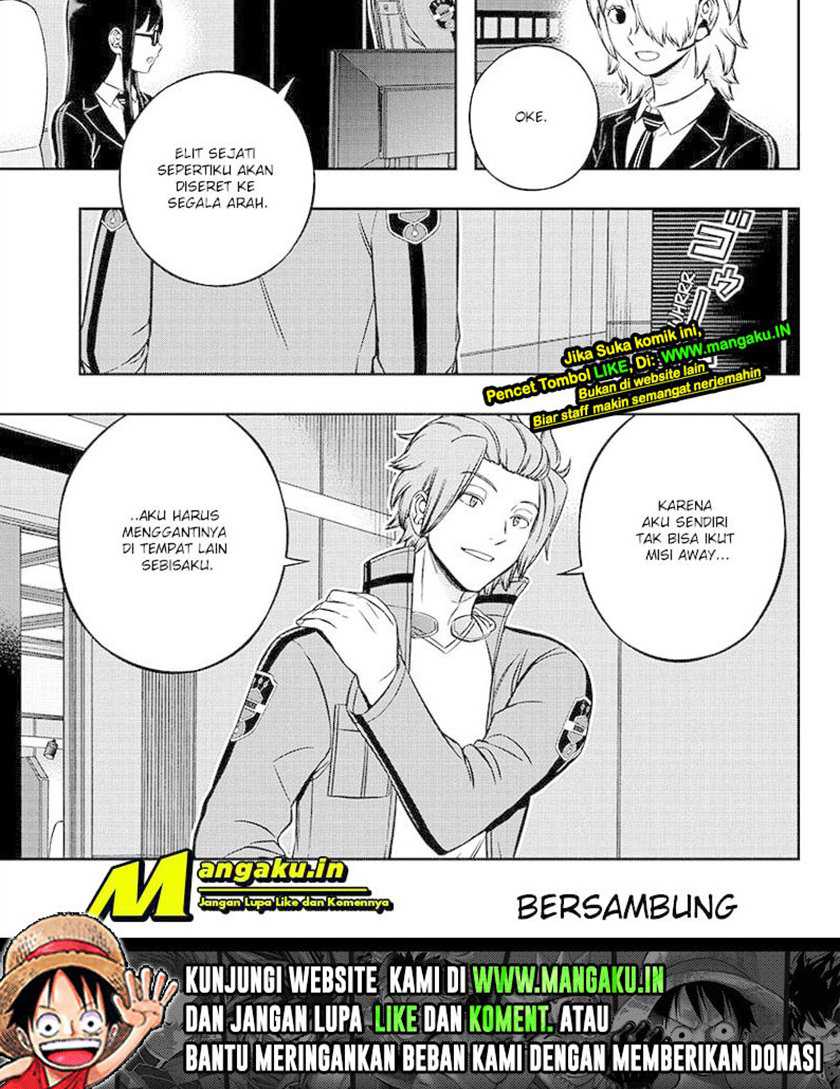 World Trigger Chapter 218 - halaman 27