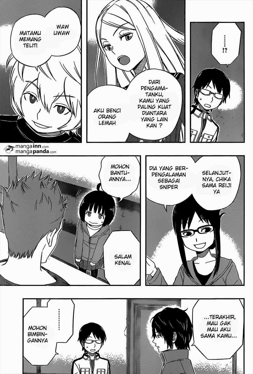 World Trigger Chapter 22 - halaman 18