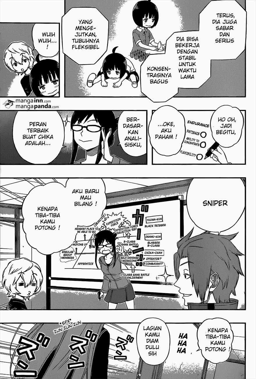 World Trigger Chapter 22 - halaman 8