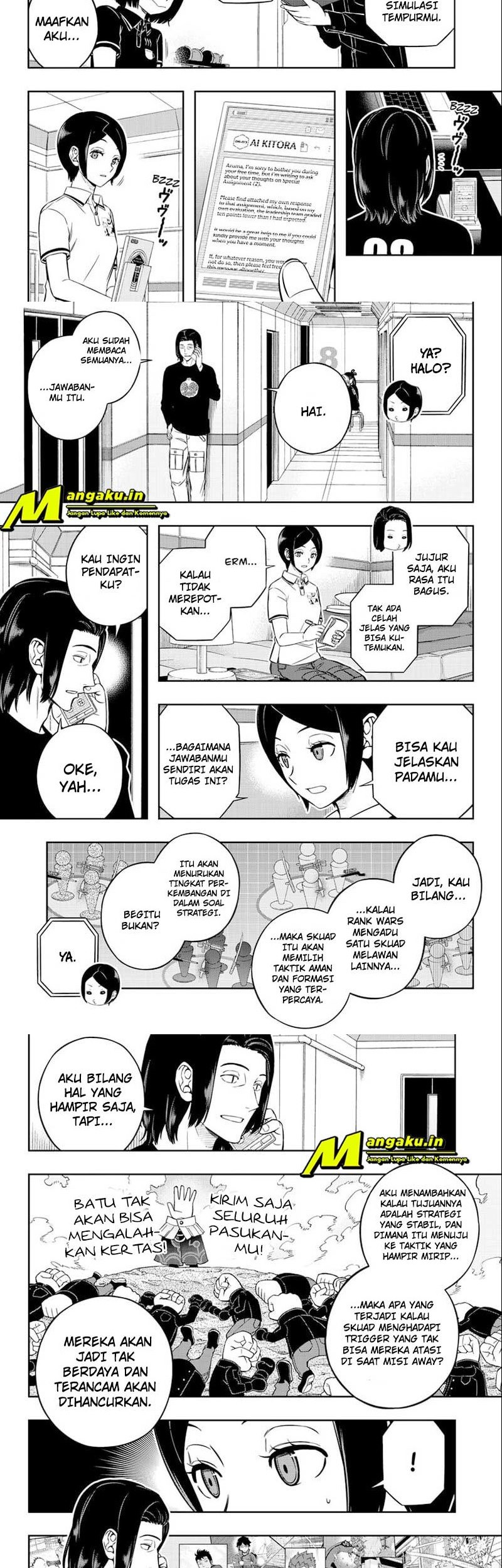 World Trigger Chapter 221 - halaman 2