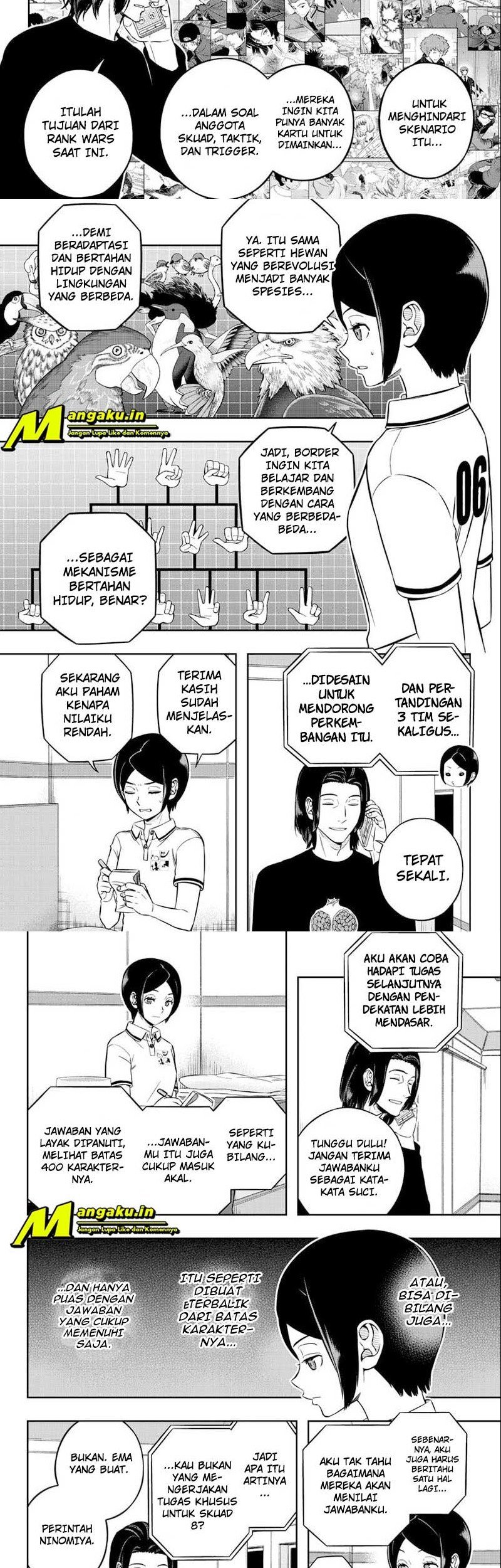 World Trigger Chapter 221 - halaman 3