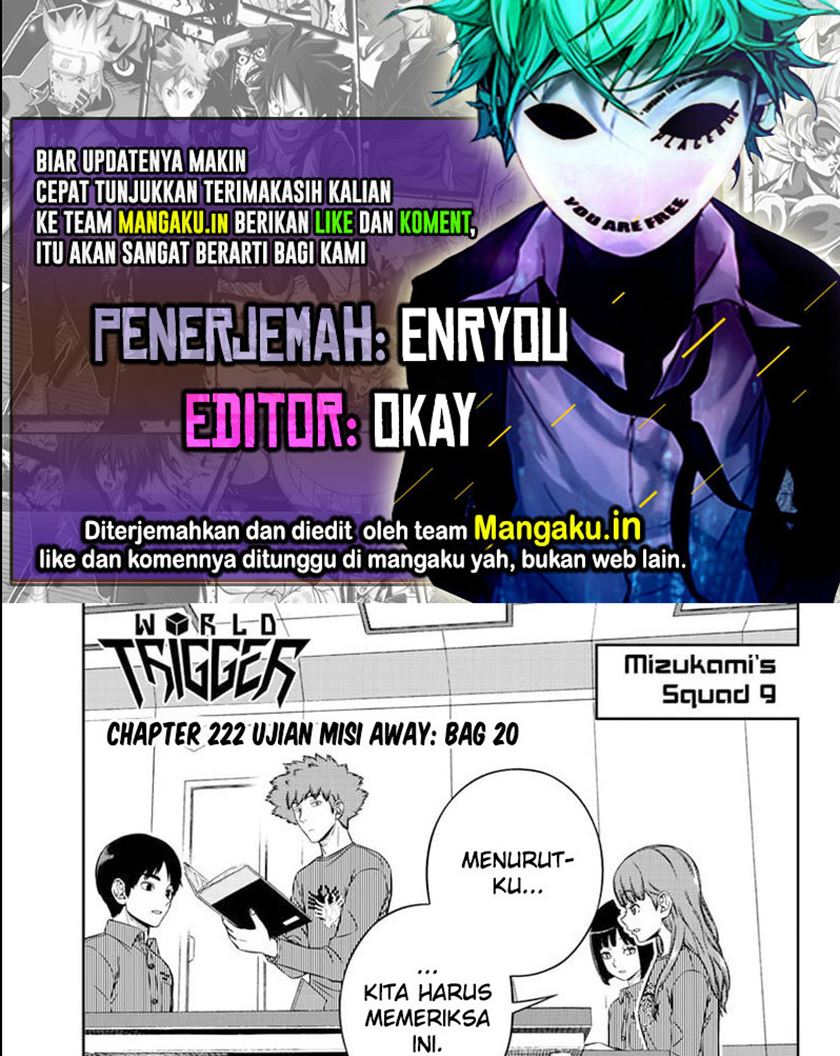 World Trigger Chapter 222 - halaman 1